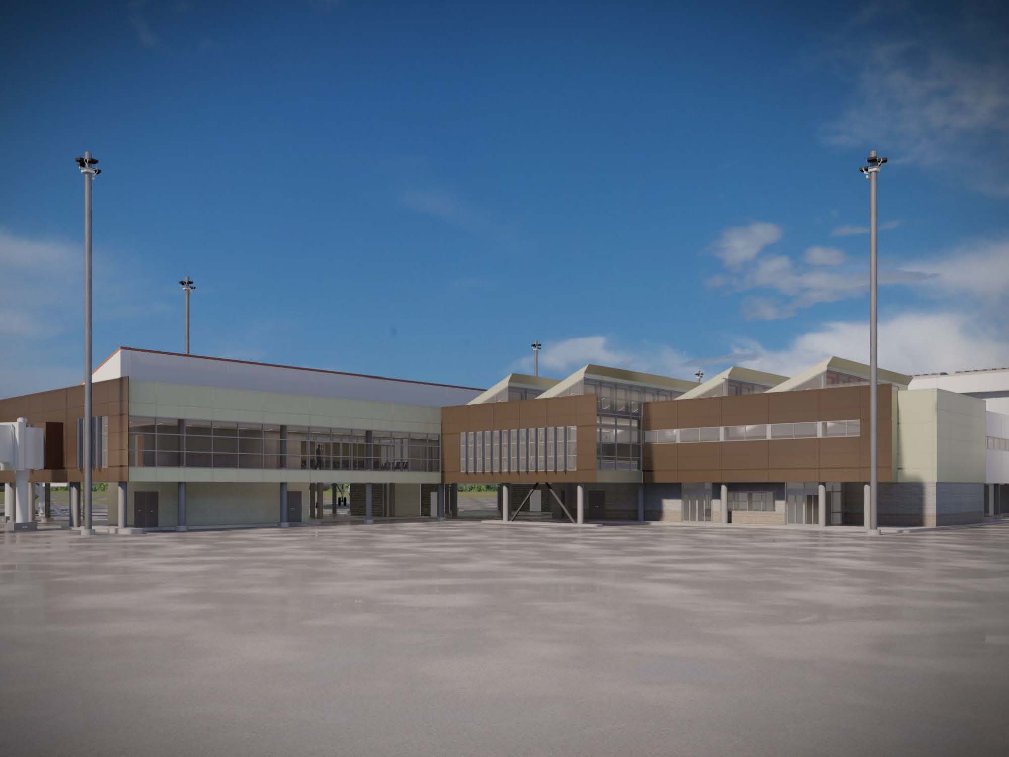 International Passenger Processing Facility Render 04