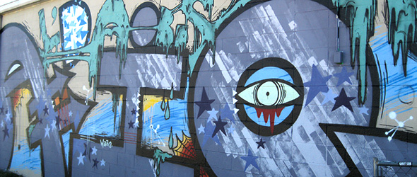 Wall Art on Art Alley